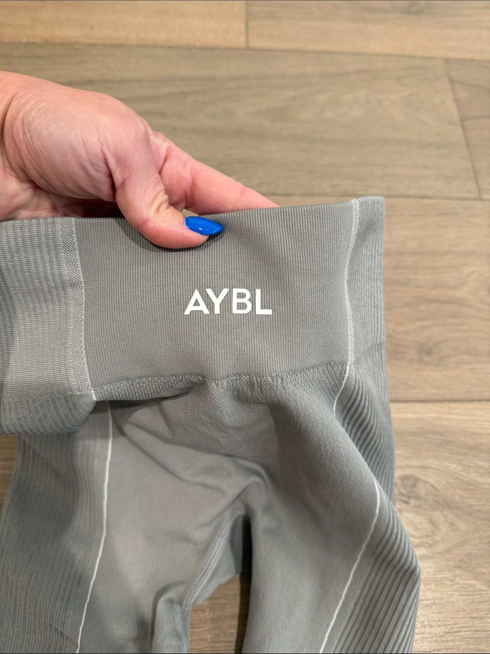 AYBL Gray Reflex Seamless Active Workout Gym High Rise Leggings Size XS - Picture 7 of 8